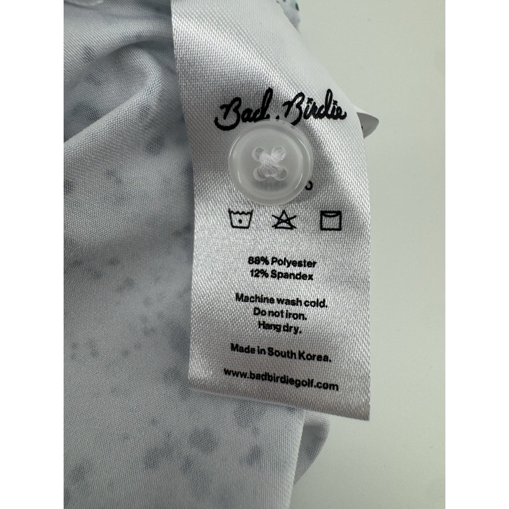 Bad Birdie Paint Splatter Golf Polo Boys Youth Size XL 12/13 - Picture 7 of 8